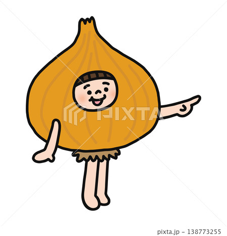 野菜 キャラクター かわいい たまねぎの写真素材 - PIXTA