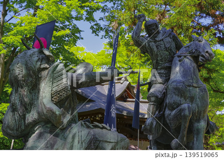騎馬武者像の写真素材 - PIXTA