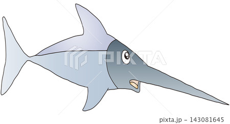 カジキマグロ カジキ メカジキ 大型魚のイラスト素材 - PIXTA